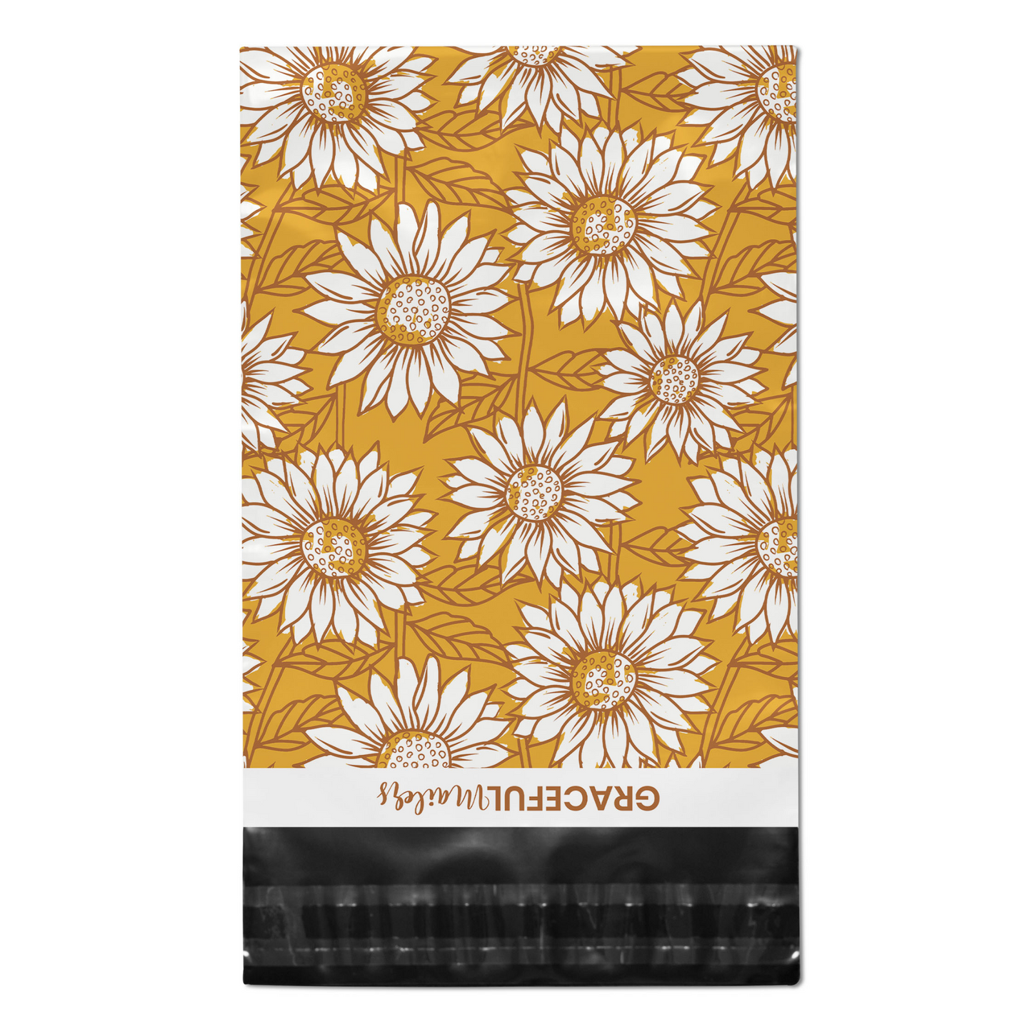 Golden Sunflower - 14.5x19 Poly Mailer