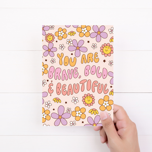 Bold & Beautiful Thank You Note Cards