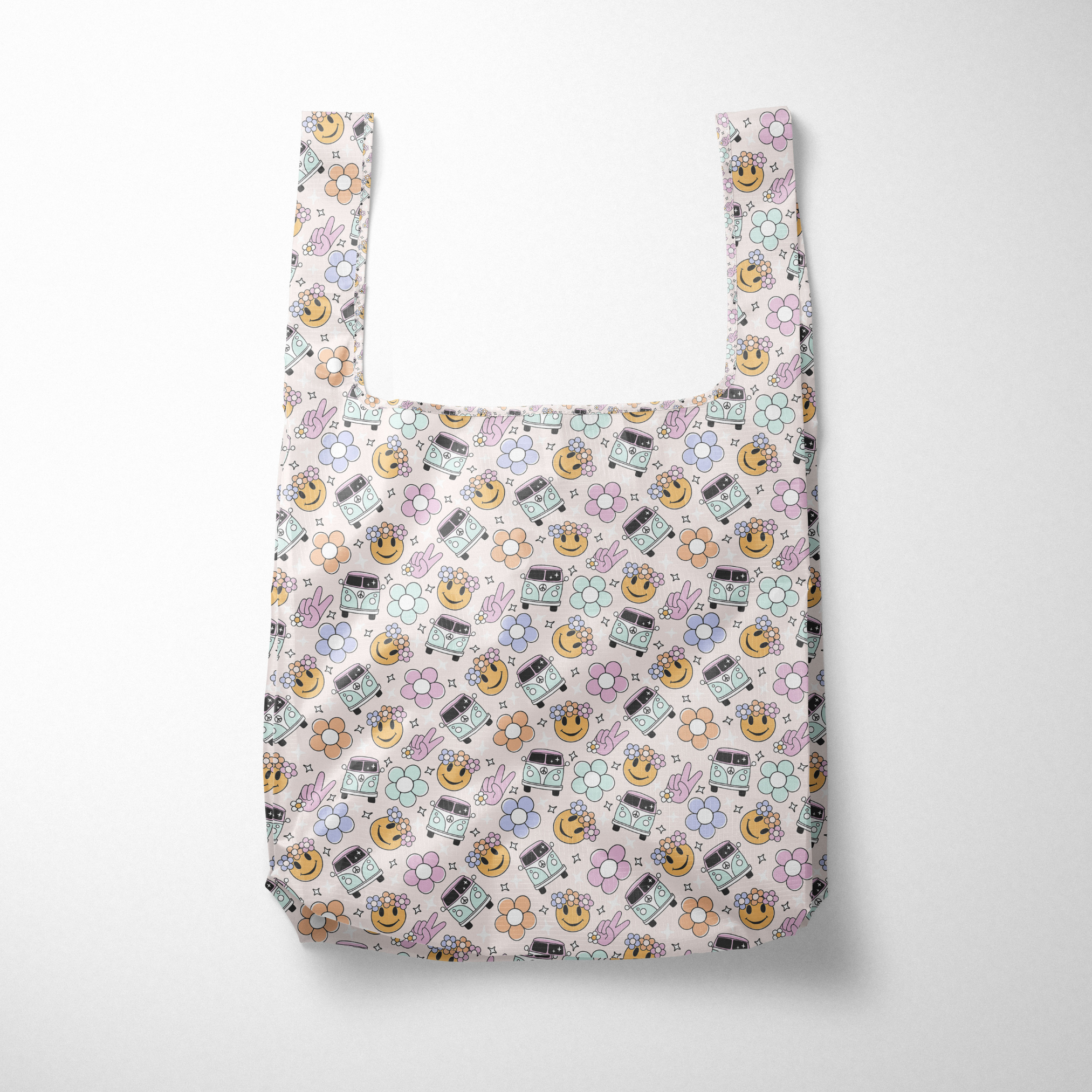 Groovy Doodles Large Reusable Bag