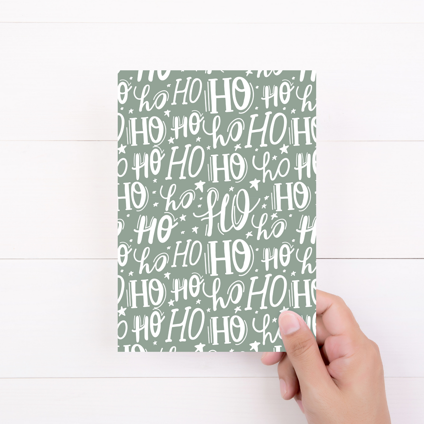 Ho Ho Holidays Thank You Note Cards