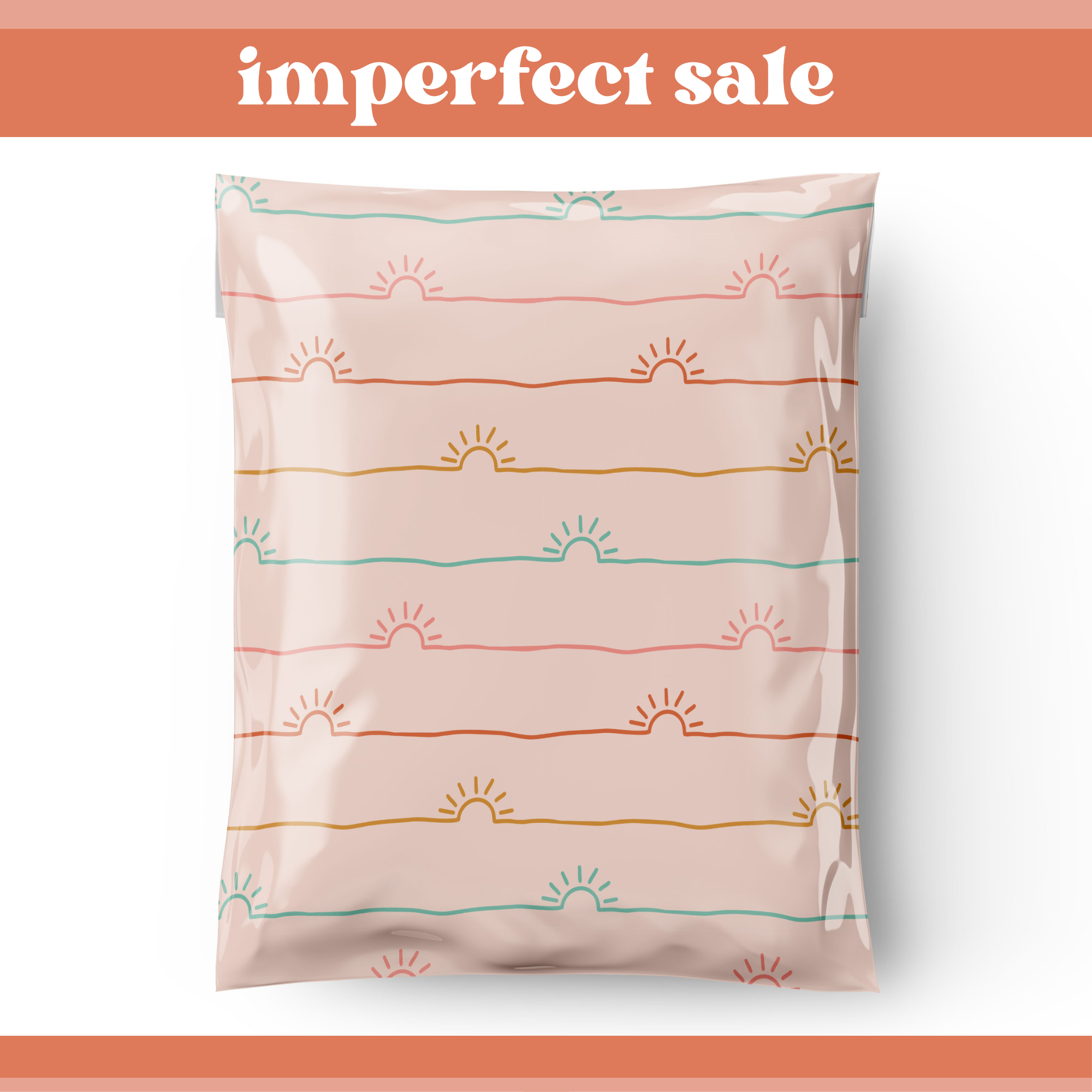 IMPERFECT Pink Sunshines - 14.5x19 Mailers
