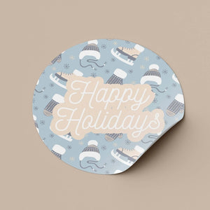 Winter Holiday Sticker Sheets