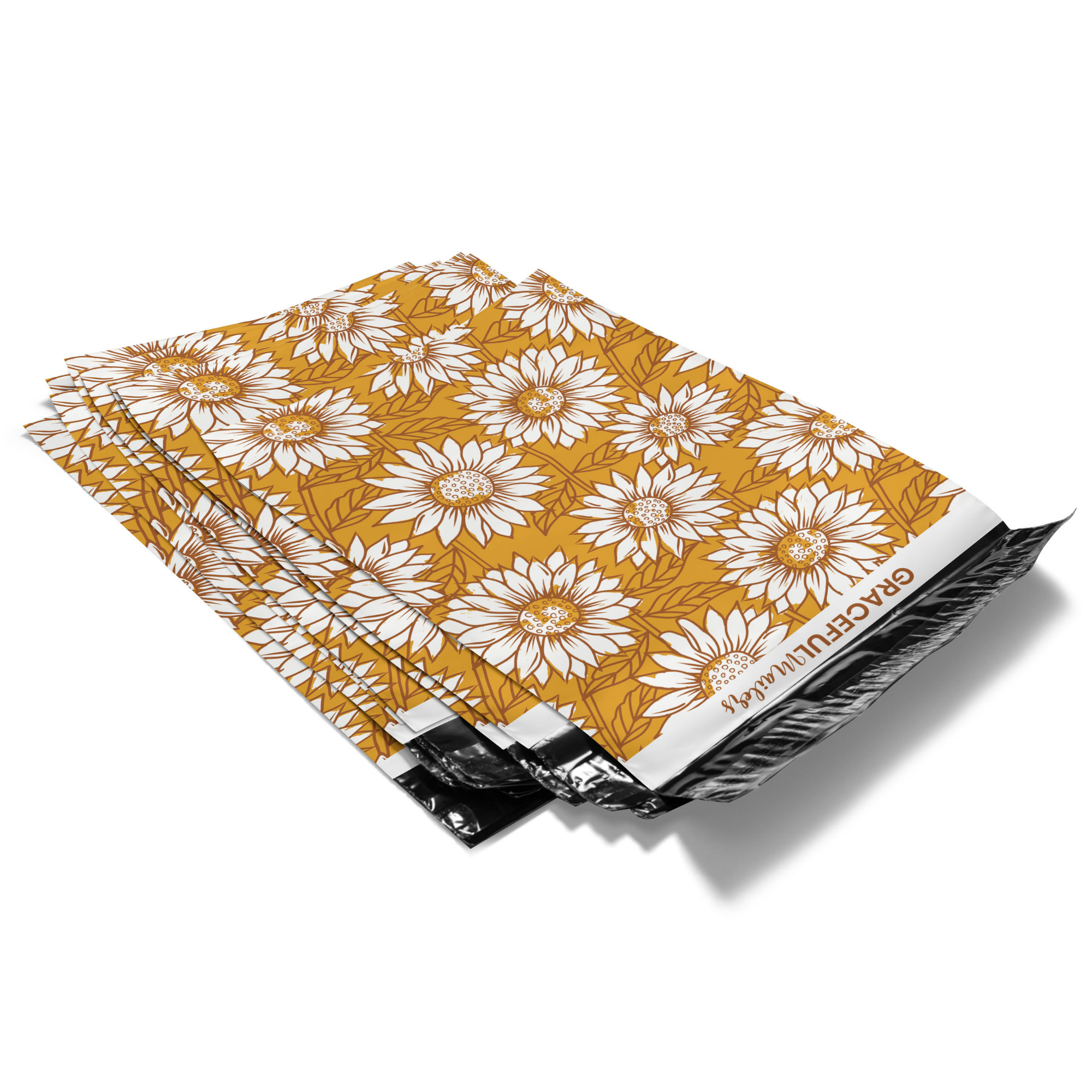 Golden Sunflower - 14.5x19 Poly Mailer