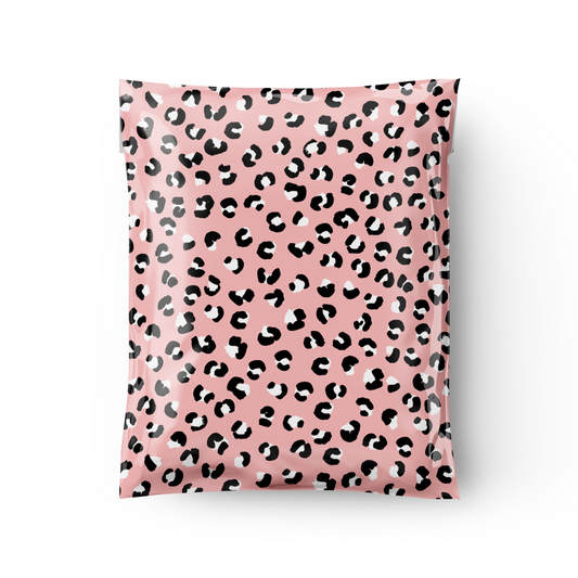 Leopard Rose - 10x13 Poly Mailer
