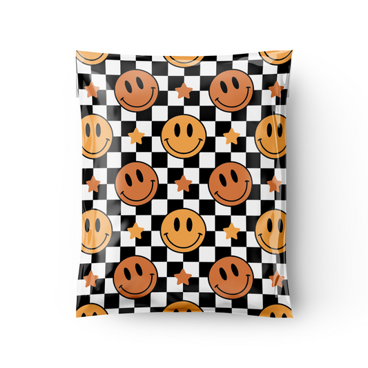 Orange Retro Smiley - 10x13 Poly Mailer