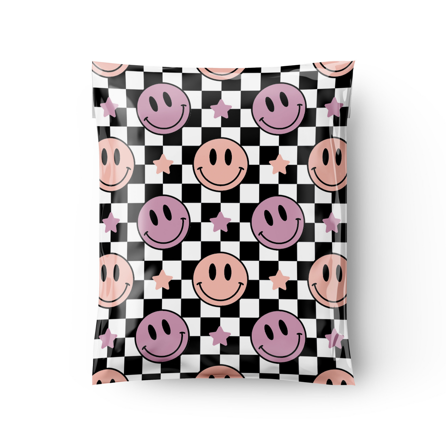 Pastel Retro Smiley - 10x13 Poly Mailer