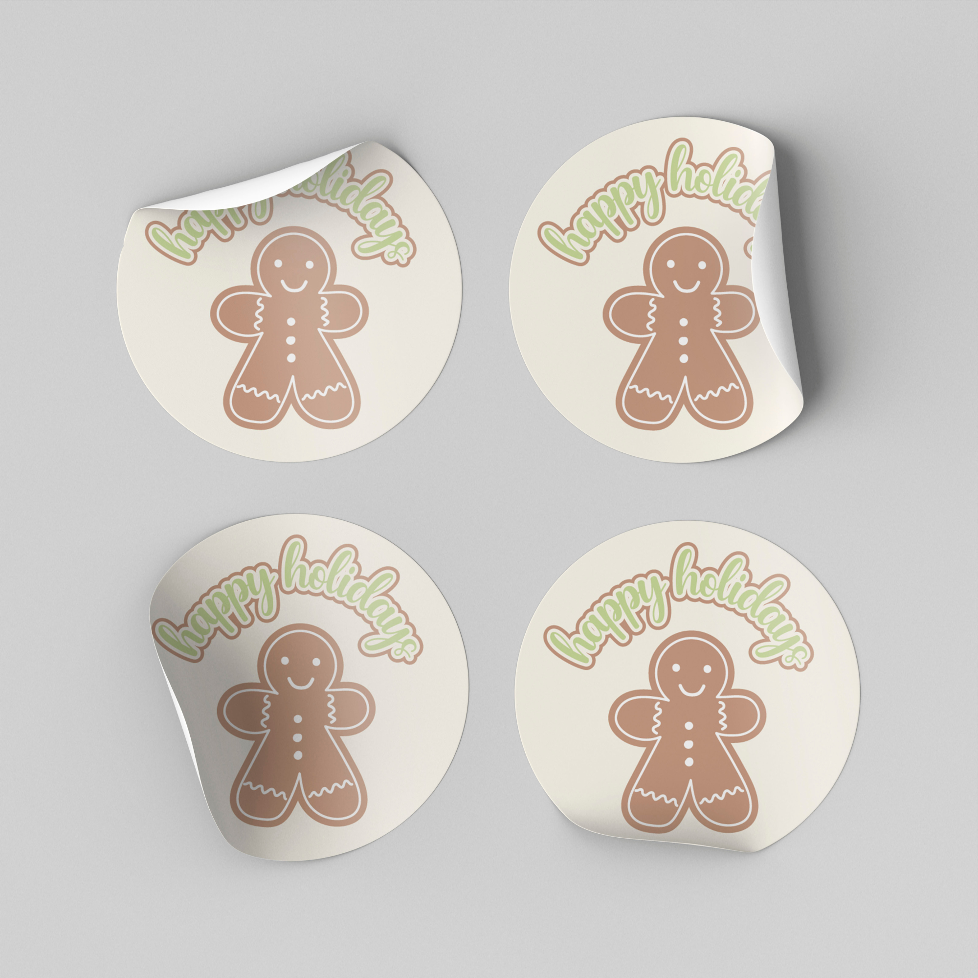 Gingerbread Sticker Sheets