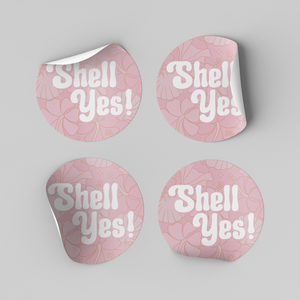 Spring Shells Sticker Sheets