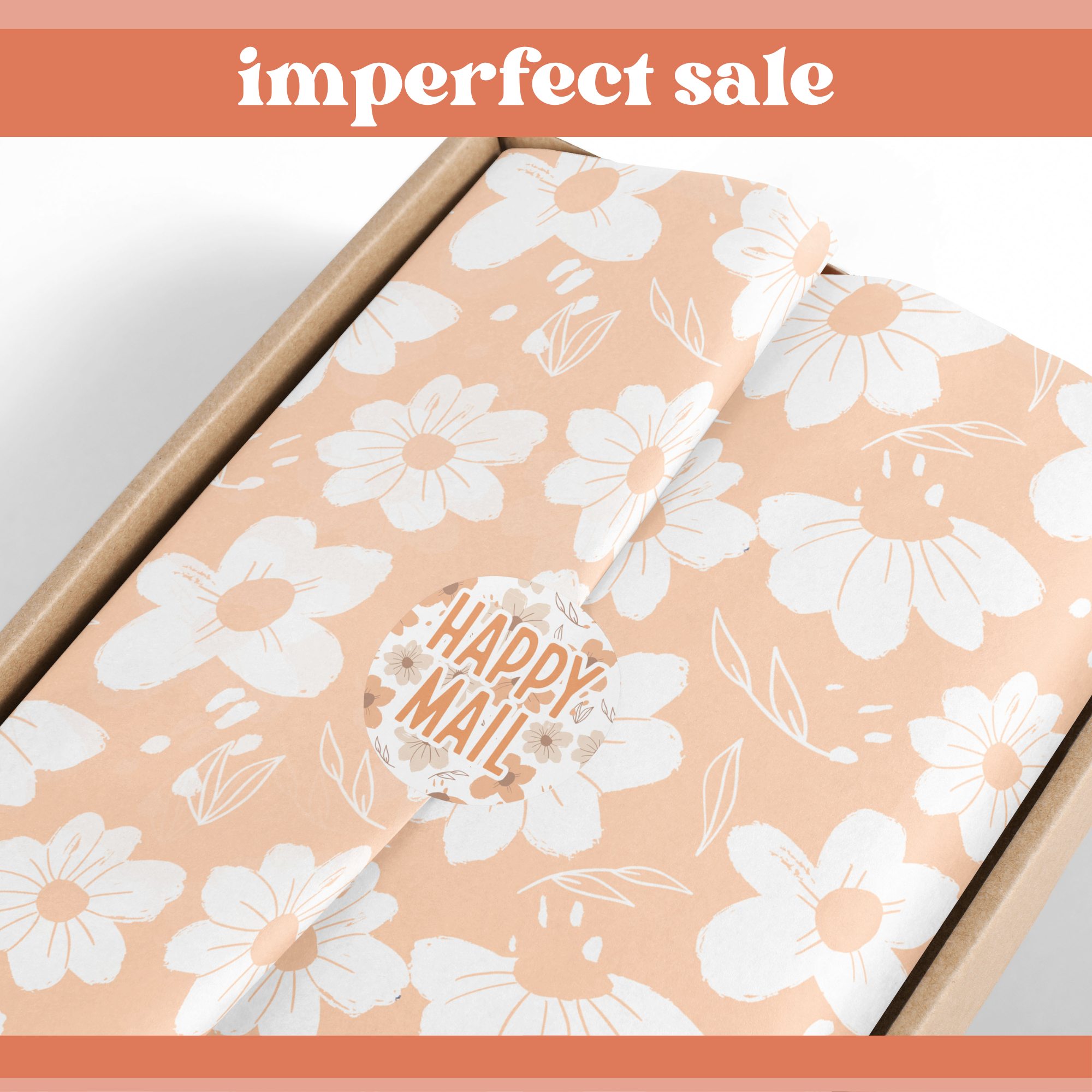 IMPERFECT Rustic Bloom Tissue Paper