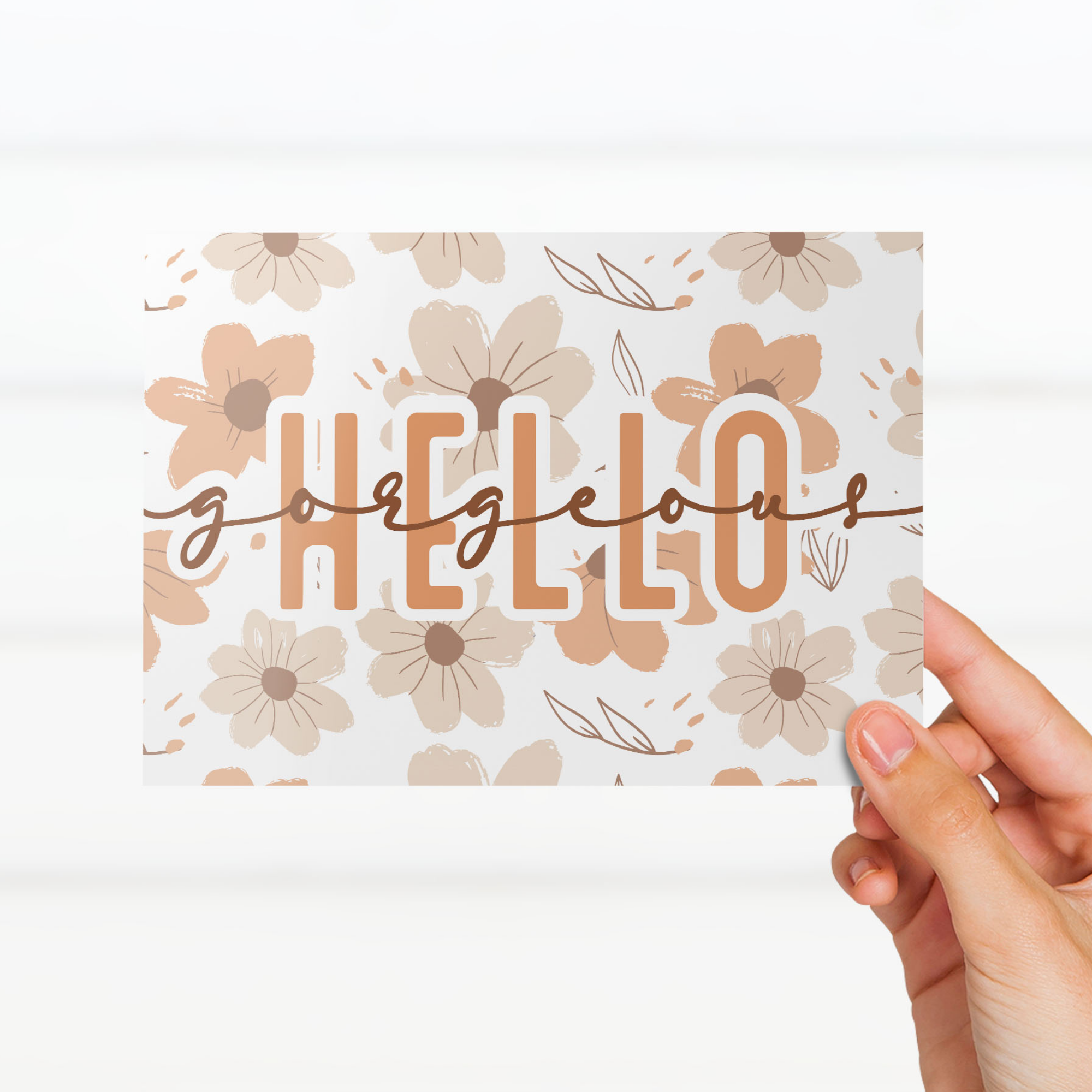 Rustic Bloom Thank You Note Cards