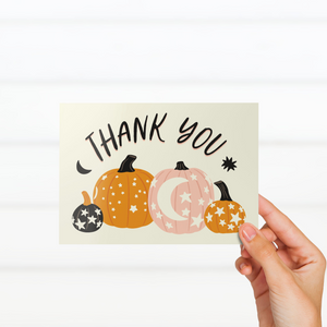 Pumpkin Patch Thank You Note Cards